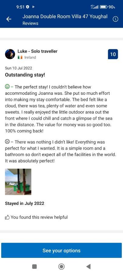 Joanna'S Studio , Key Locker By Whatsapp Own Entrance, Own Bathroom Youghal Bagian luar foto